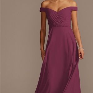 David’s Bridal Bridesmaid Dress